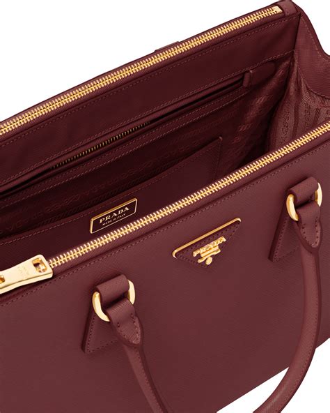 saffiano leather prada galleria bag